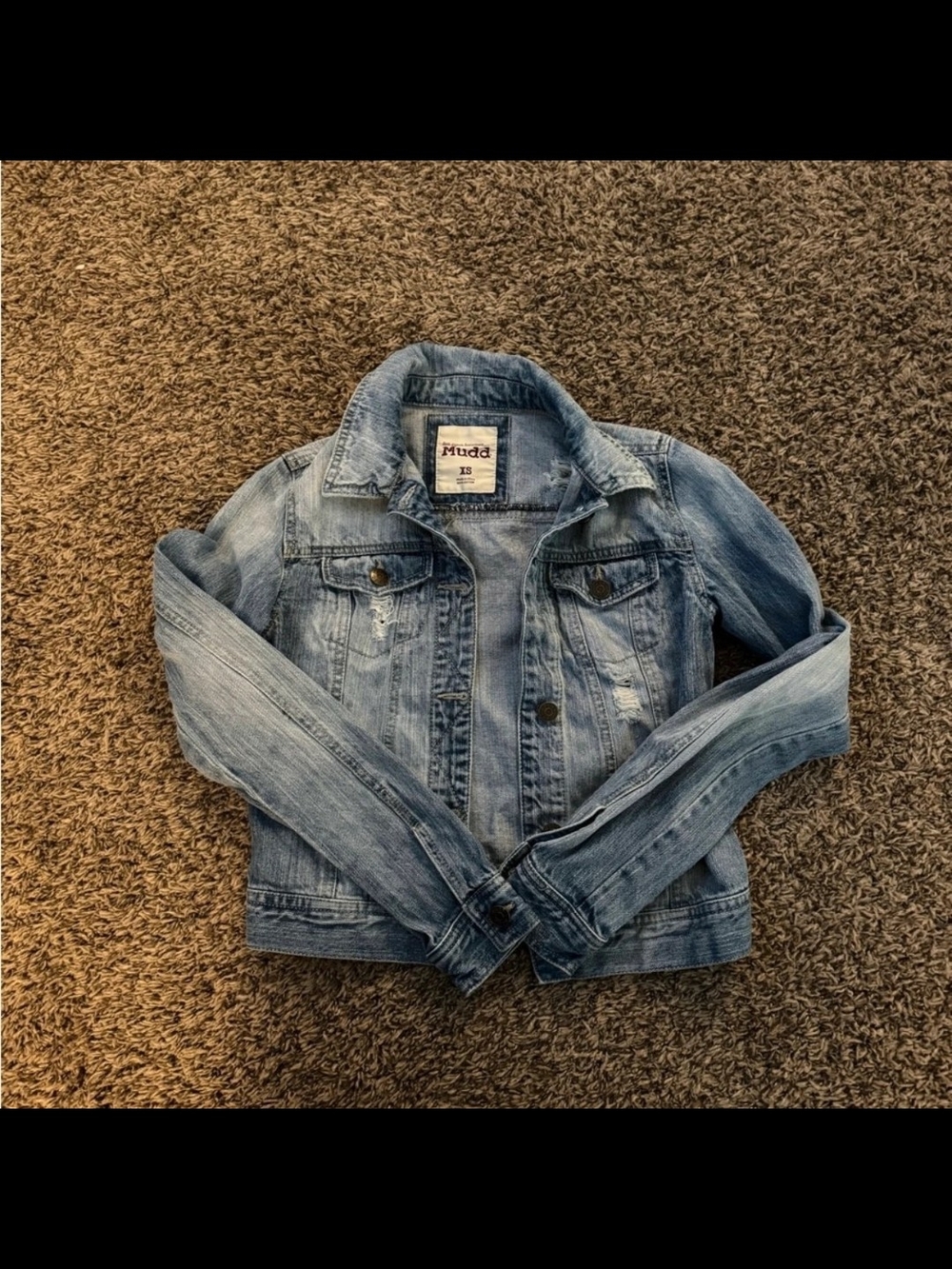 Mudd Light Blue Girls' Denim Jacket